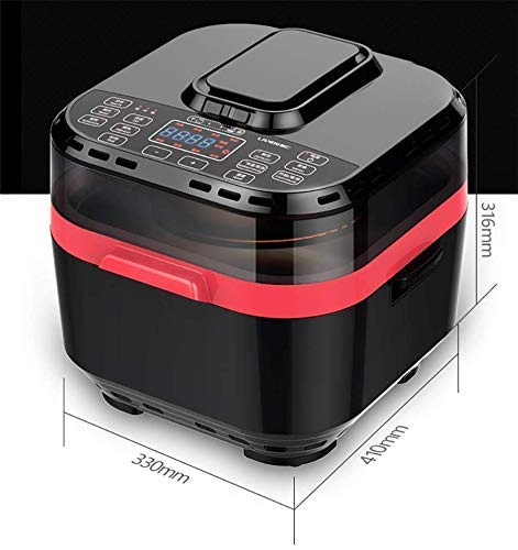 **1500 W Airfryer 10 L | Elektrische Heißluftfritteuse, Touch-Steuerung, Antihaft, ölfreies gesundes Kochen**