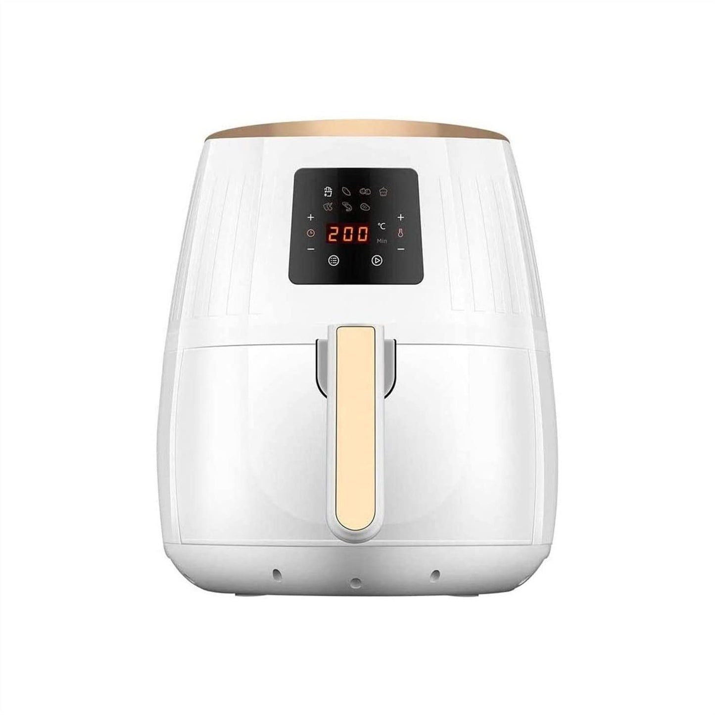 **Kompakter Airfryer 1500 W | Weniger Öl, Timer & Temperaturregelung, Antihaft, Überhitzungsschutz, Mini-Heißluftfritteuse**