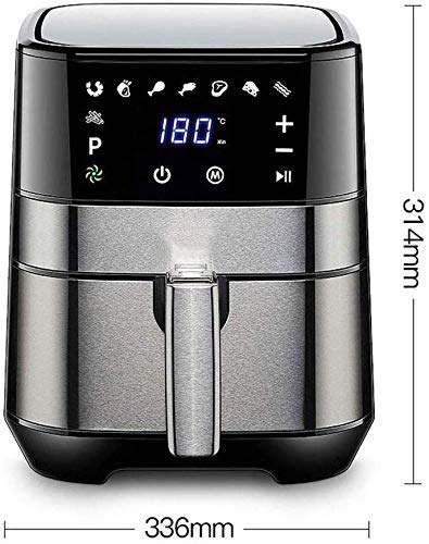 **AJIEYMXD Digitaler Airfryer 7-in-1 | Ölfreies Kochen, schnelles Luftzirkulationssystem, gesunde Mahlzeiten**
