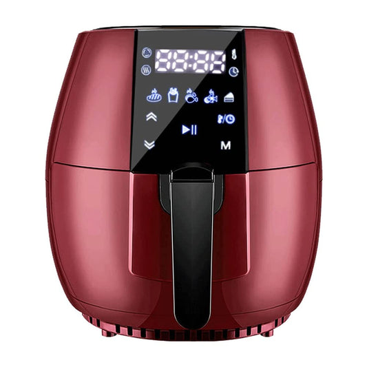 **Elektrische Heißluftfritteuse mit Smart-Touch | Große Kapazität, Timer, einstellbare Temperatur, schnelle Luftzirkulation**