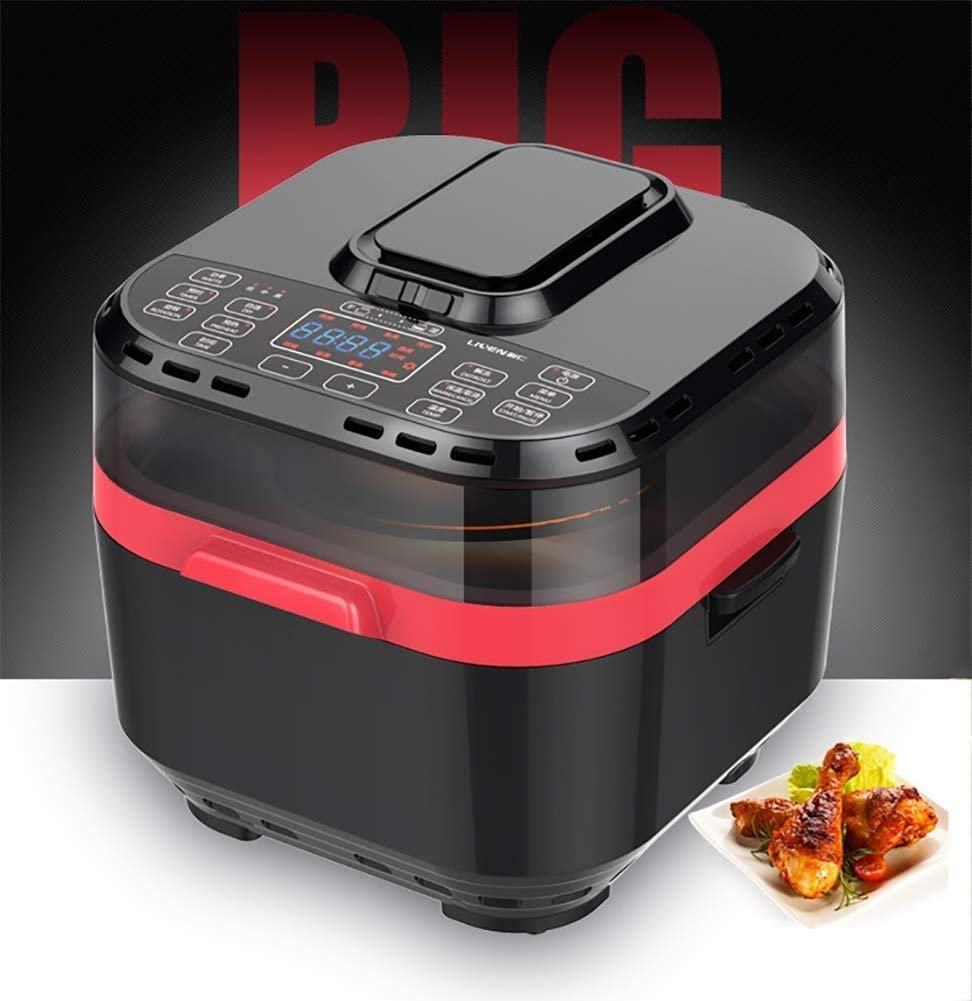 **1500 W Airfryer 10 L | Elektrische Heißluftfritteuse, Touch-Steuerung, Antihaft, ölfreies gesundes Kochen**